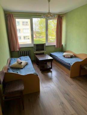 Chernobyl type rooms in a block flat house